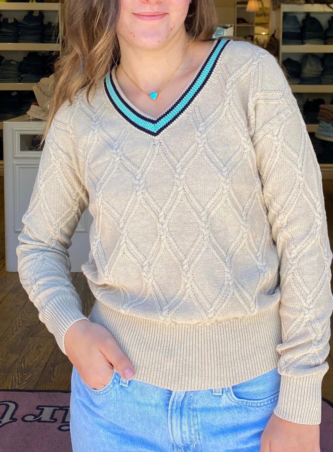 Label + Thread Serena Sweater