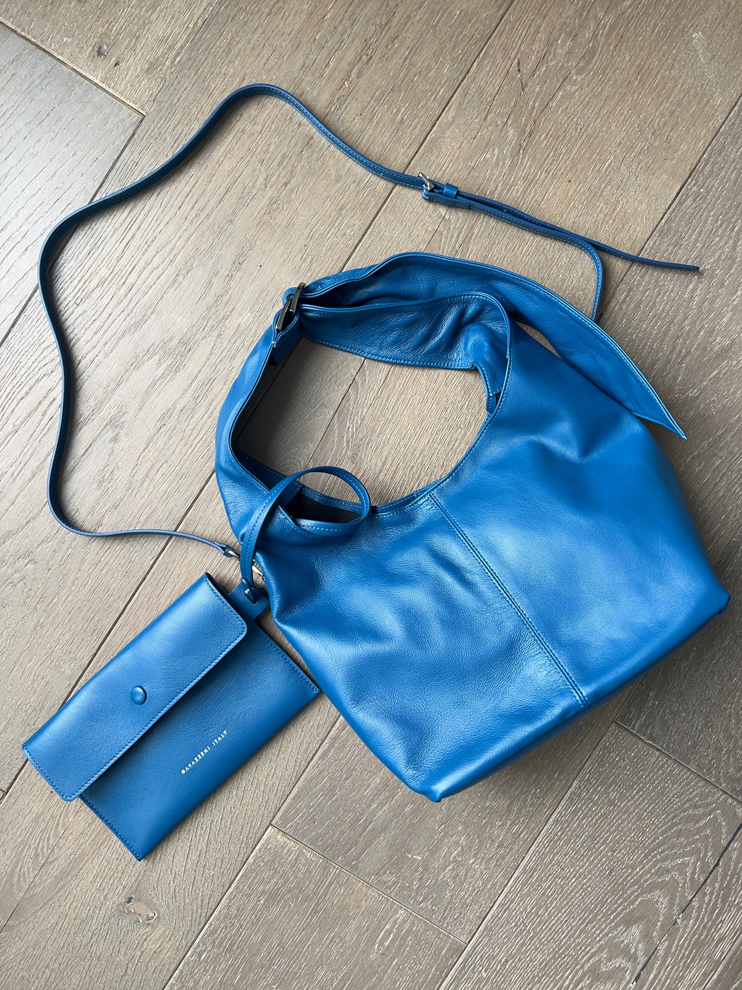 Gavazzeni Kate Satchel Buckle Bag