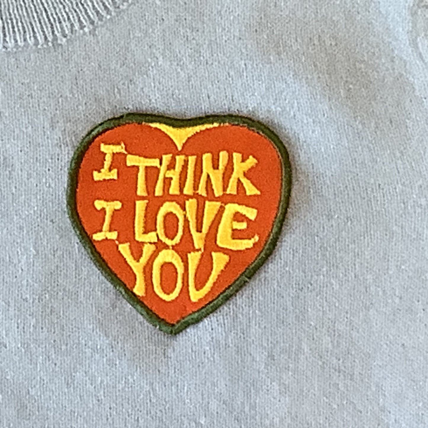 LF S/S "I Think I Love You"Crew