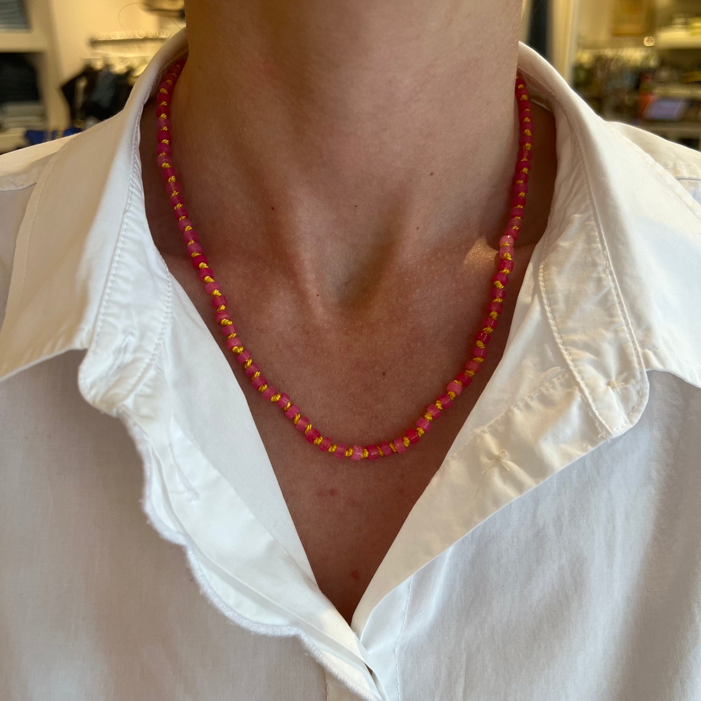 Cristina V Color Pop Bead Necklaces