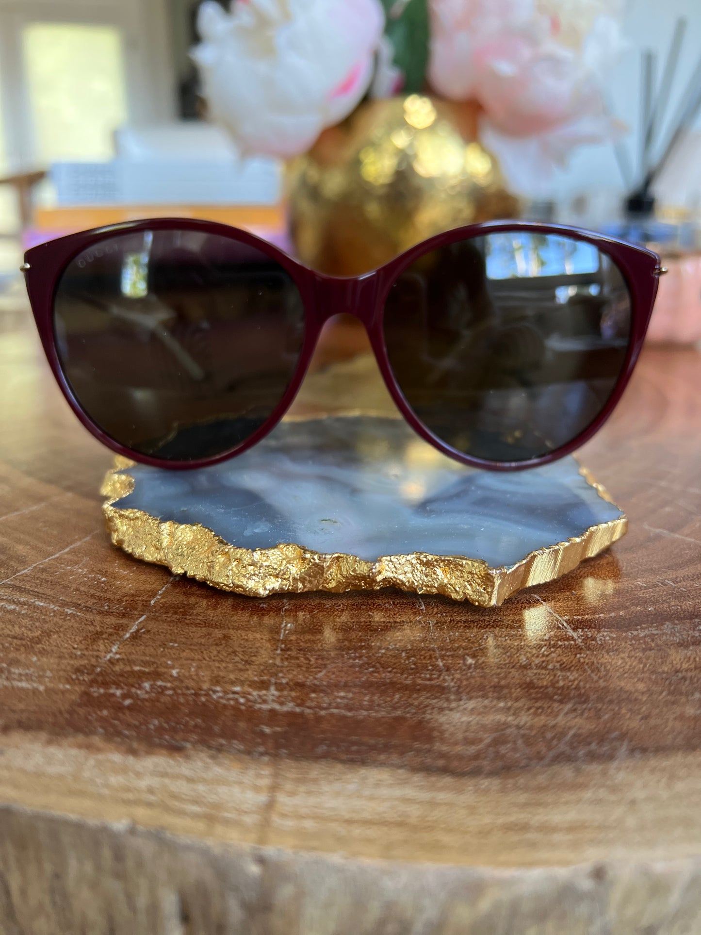GG Maroon Lite Sunglasses