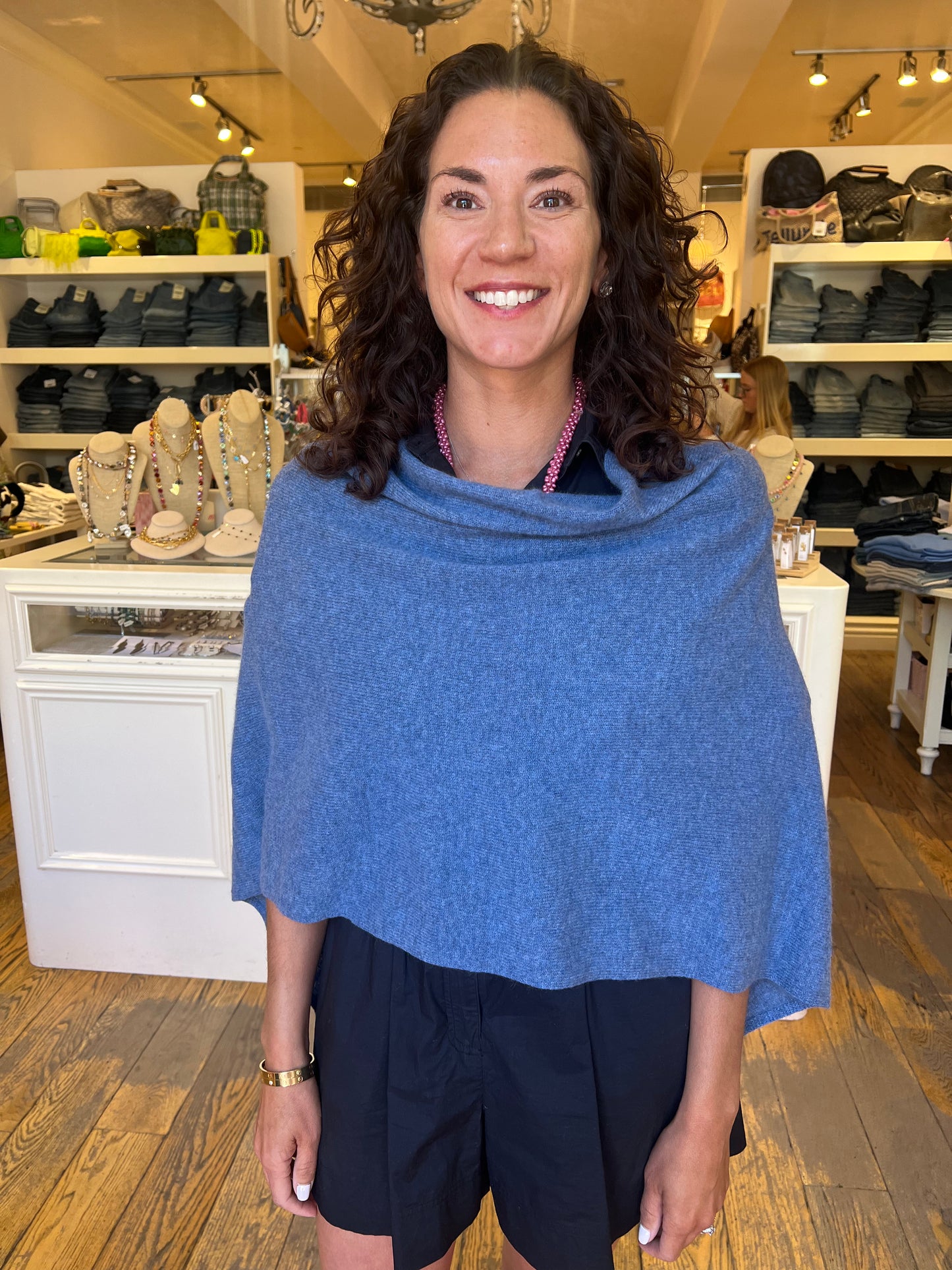 MR Ruana Cashmere