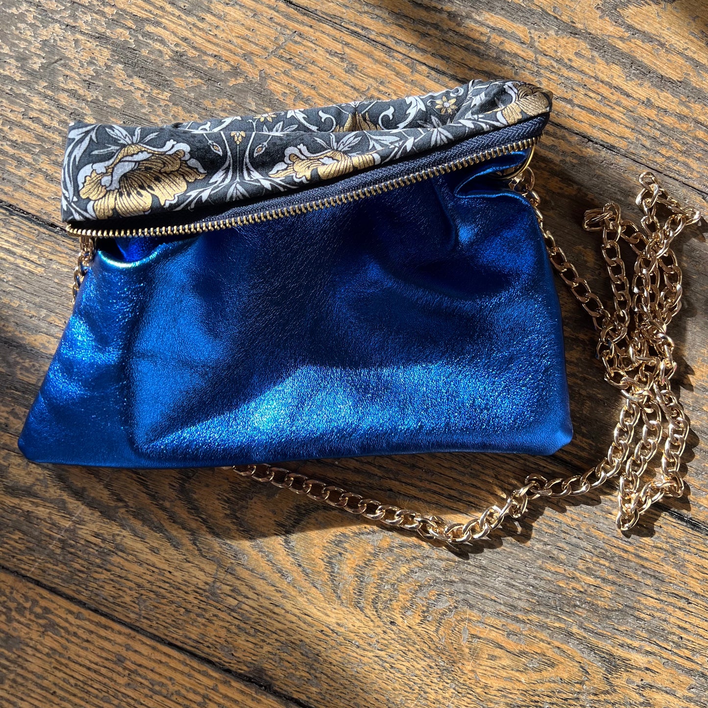 Fox + Stag Leather Clutch