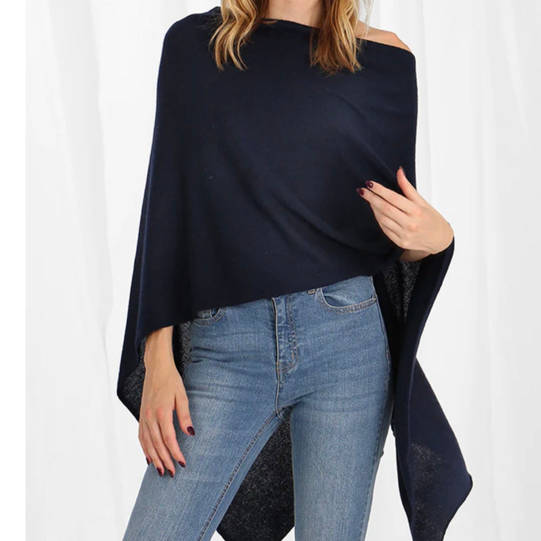 MR Ruana Cashmere