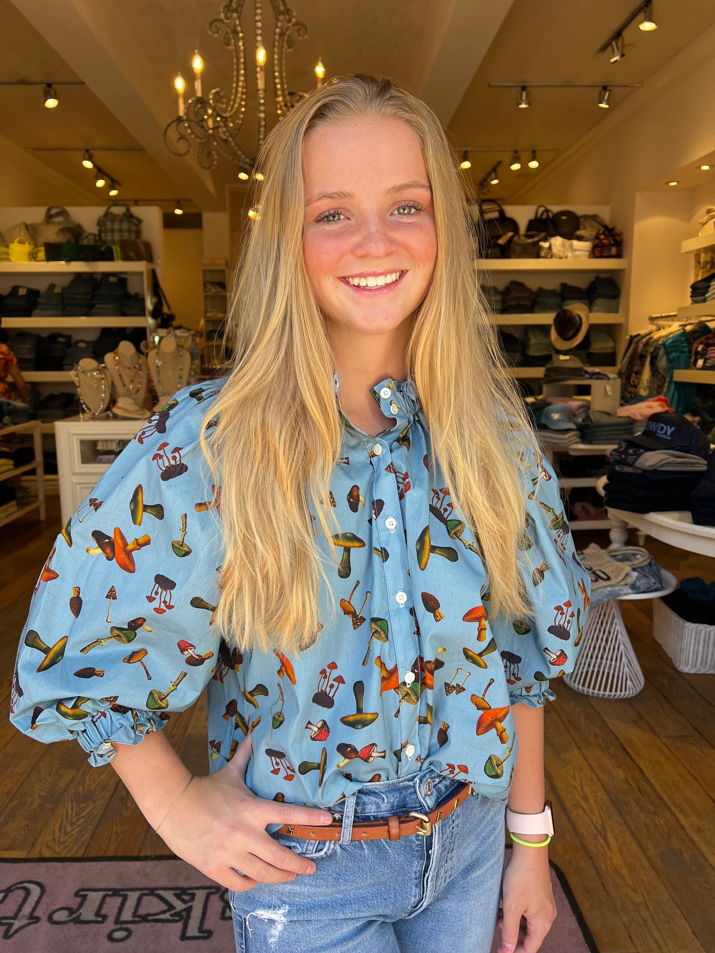 NAW Elastic Collar Mushroom Top