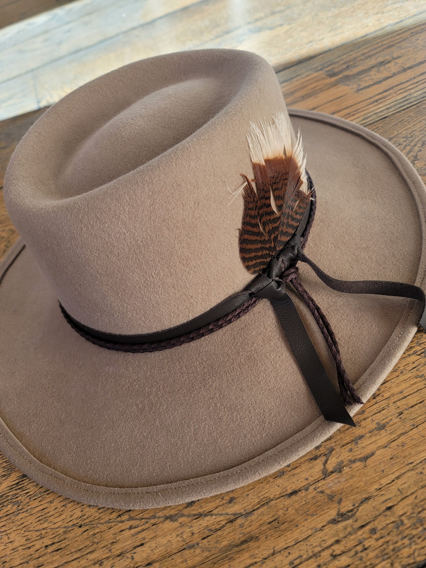 SC XLarge Felt Flat Brim
