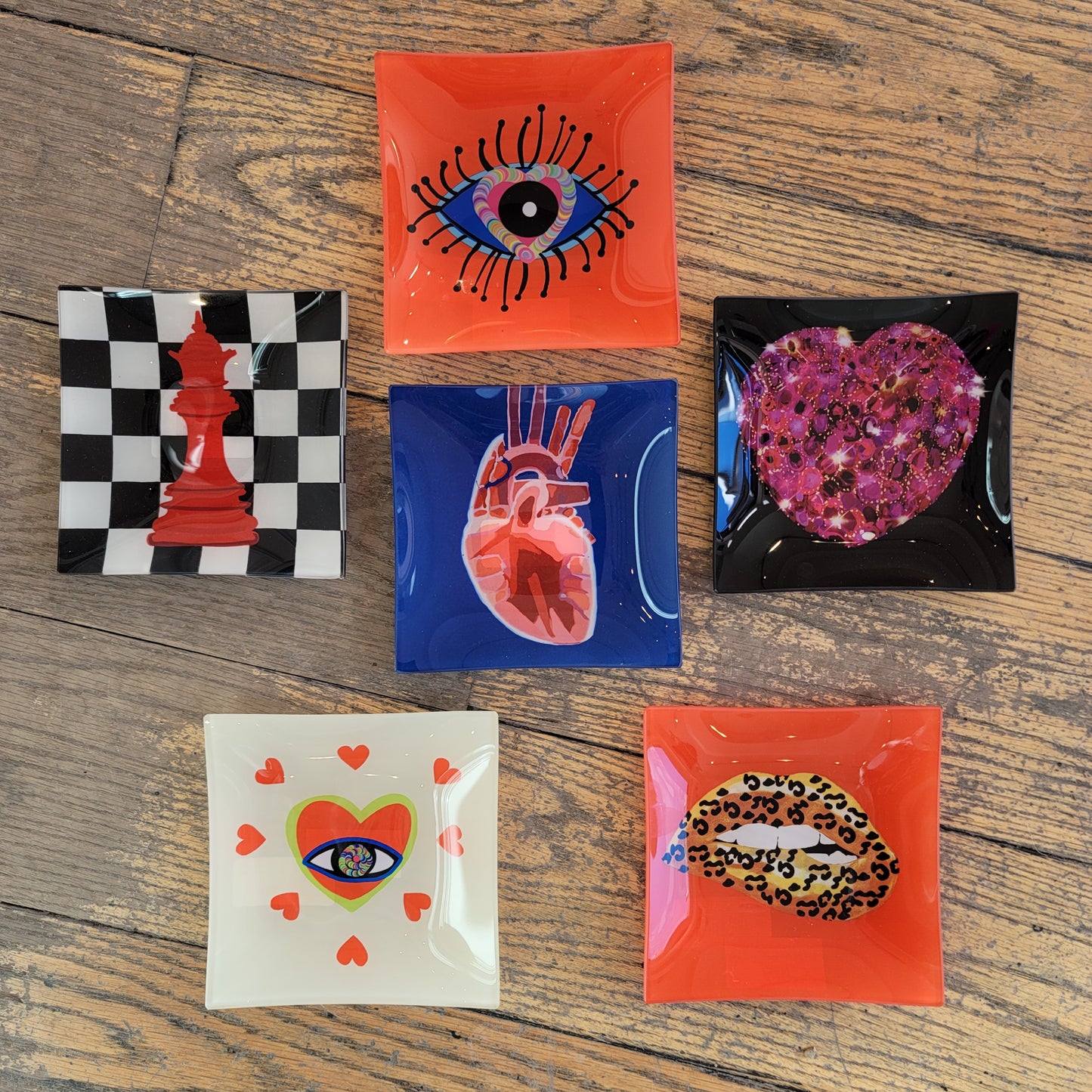 Lisa Bayer Square Trinket Trays