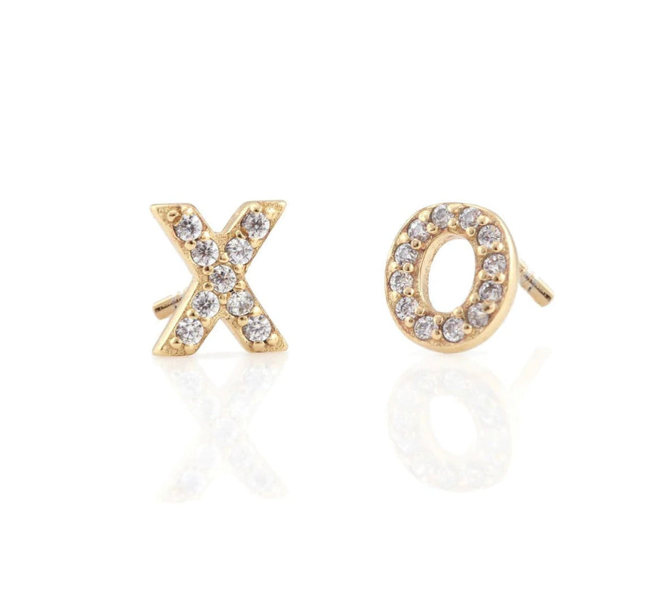 Kris Nations XOXO Stud Earrings