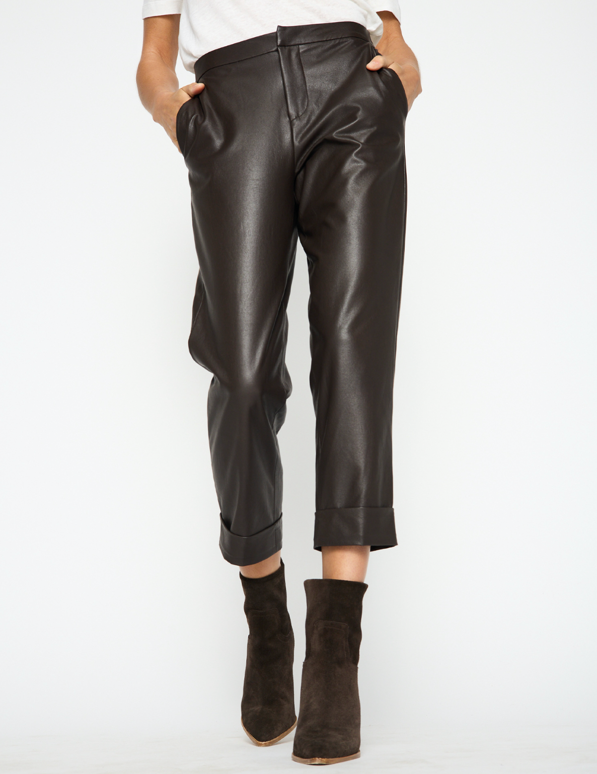 Brochu Westport Faux Leather Pant