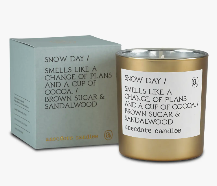 Anecdote Snow Day Candle
