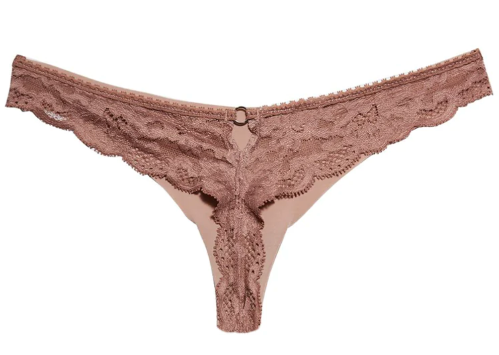 Fleur Du Mal Charlotte Lace Thong