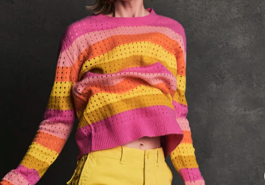 Le Superbe Stripe Pullover