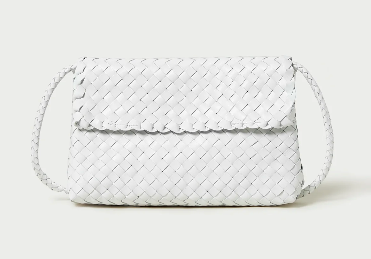 Loeffler randall hot sale silver bag