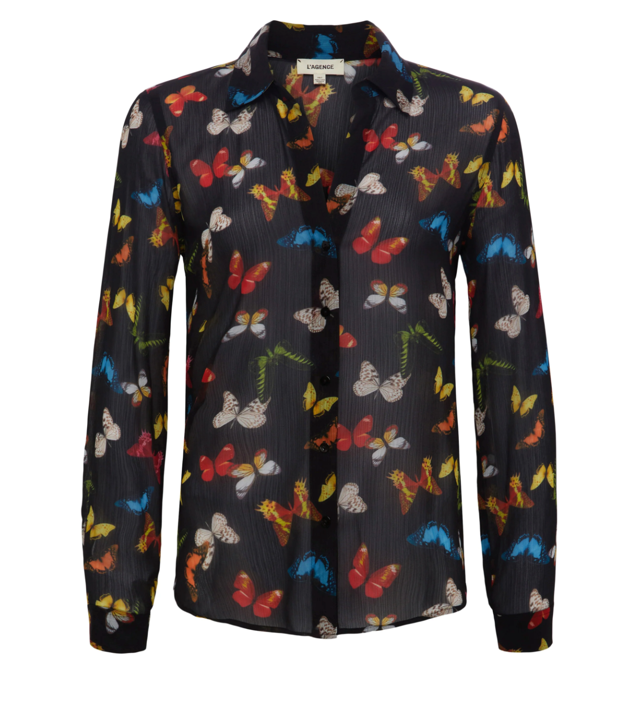 L'Agence Laurent Butterflies Blouse
