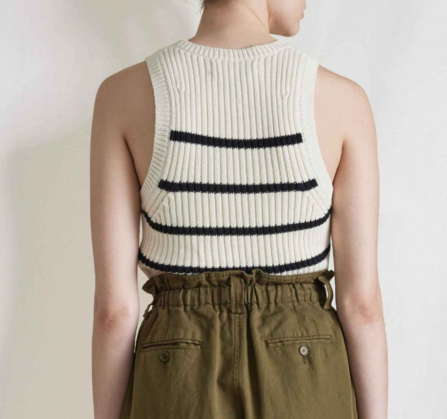 Apiece Apart Philomena Stripe Tank