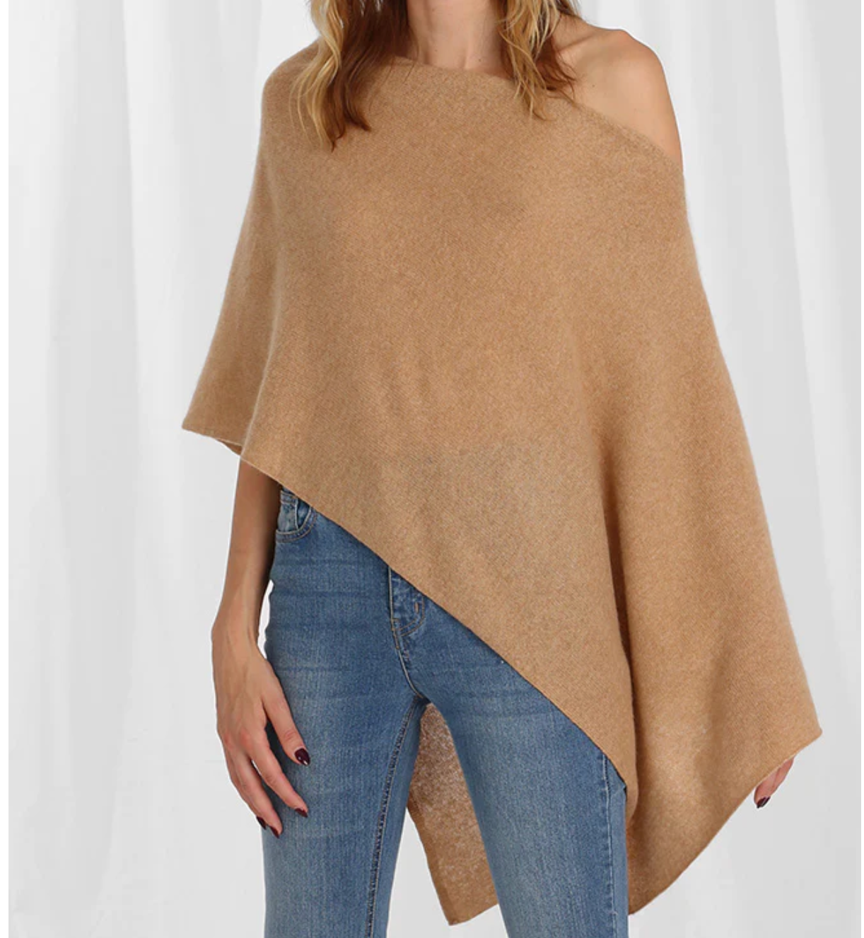 MR Ruana Cashmere