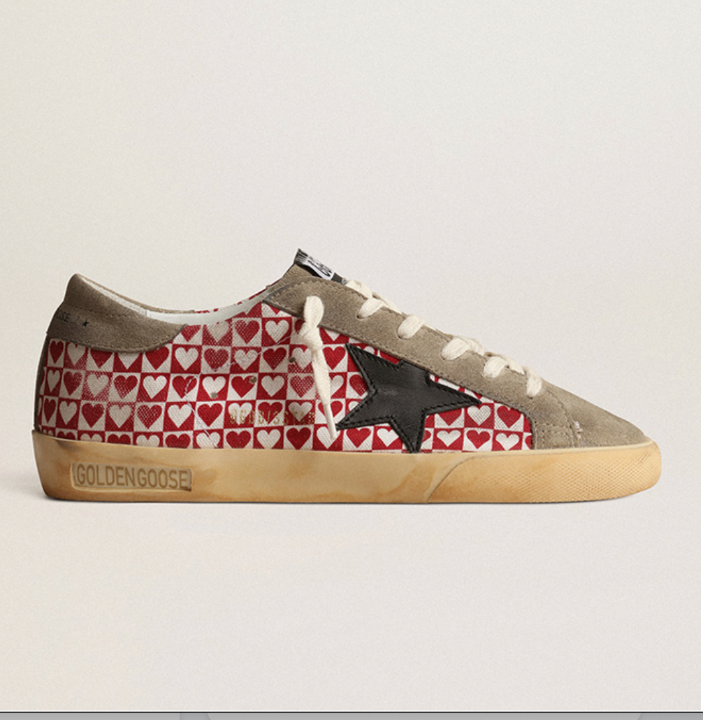 GG Super-Star Hearts Canvas