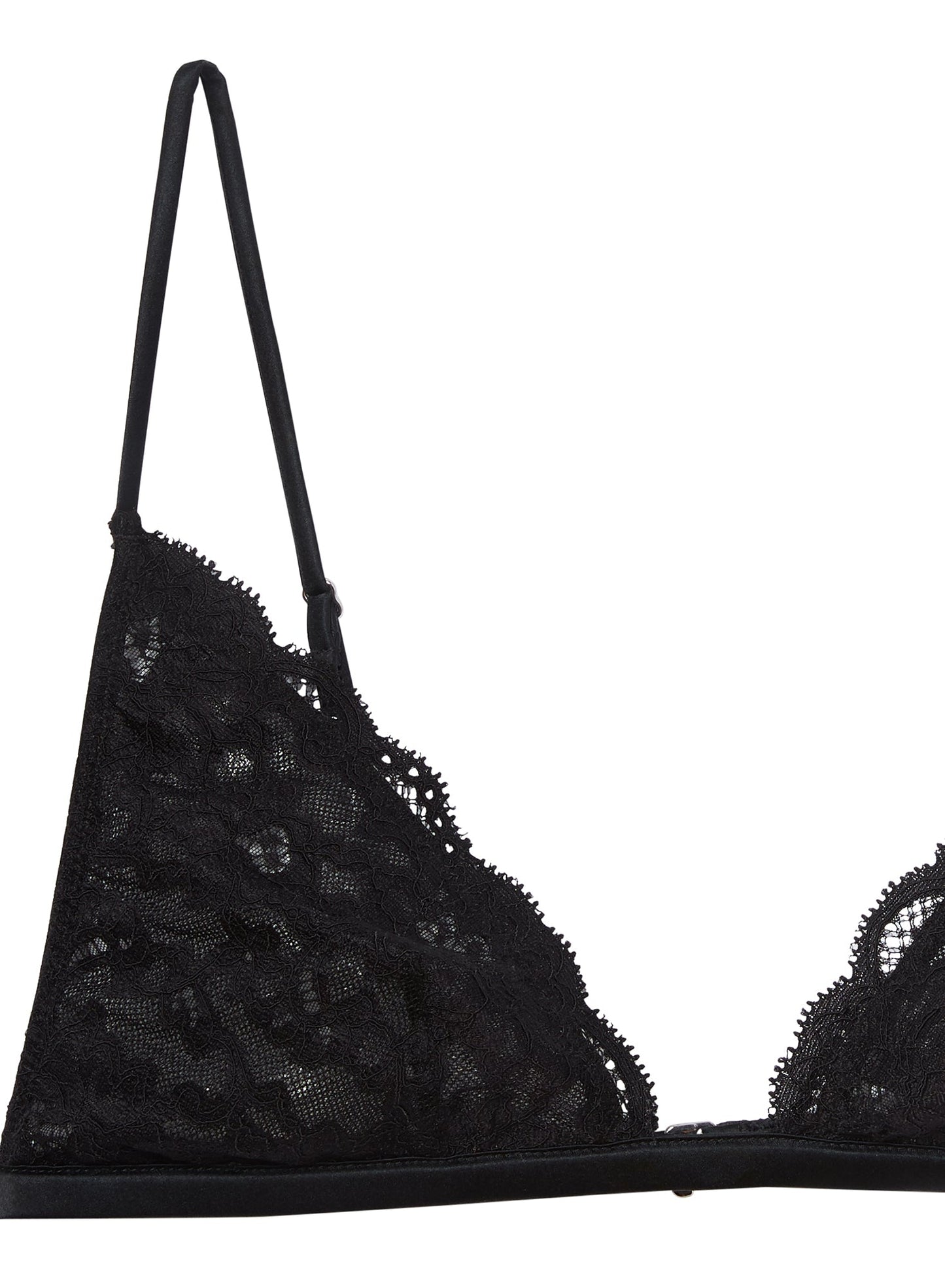 Fleur Du Mal Charlotte Lace Triangle Bra