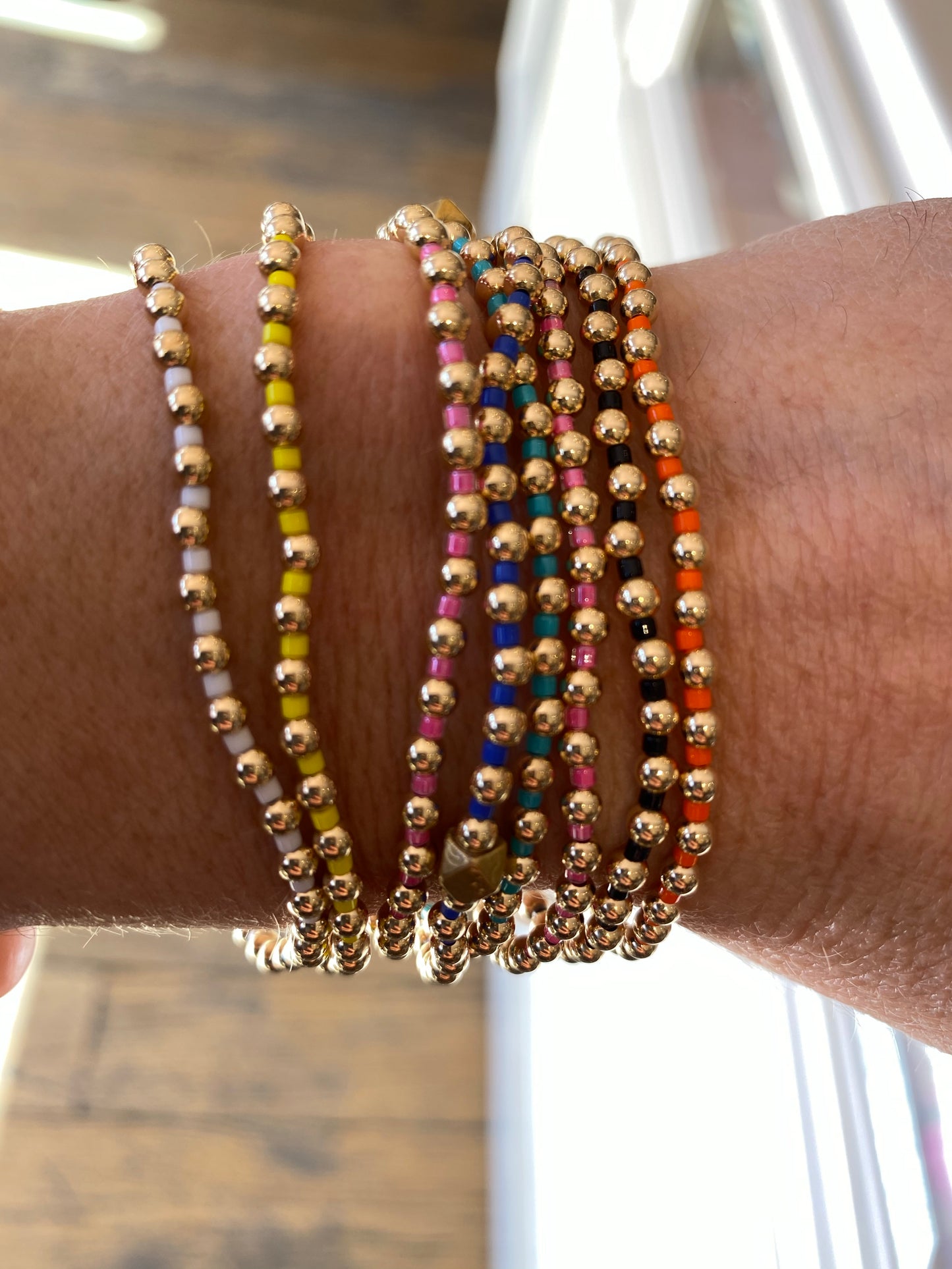 Cristina V Tiny Bead Bracelets