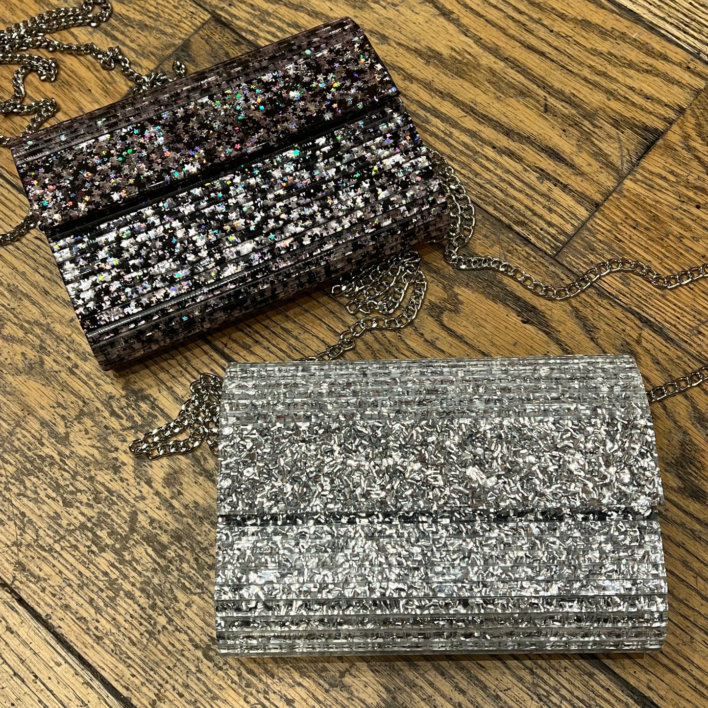 Olga Berg Stacer Foldover Clutch