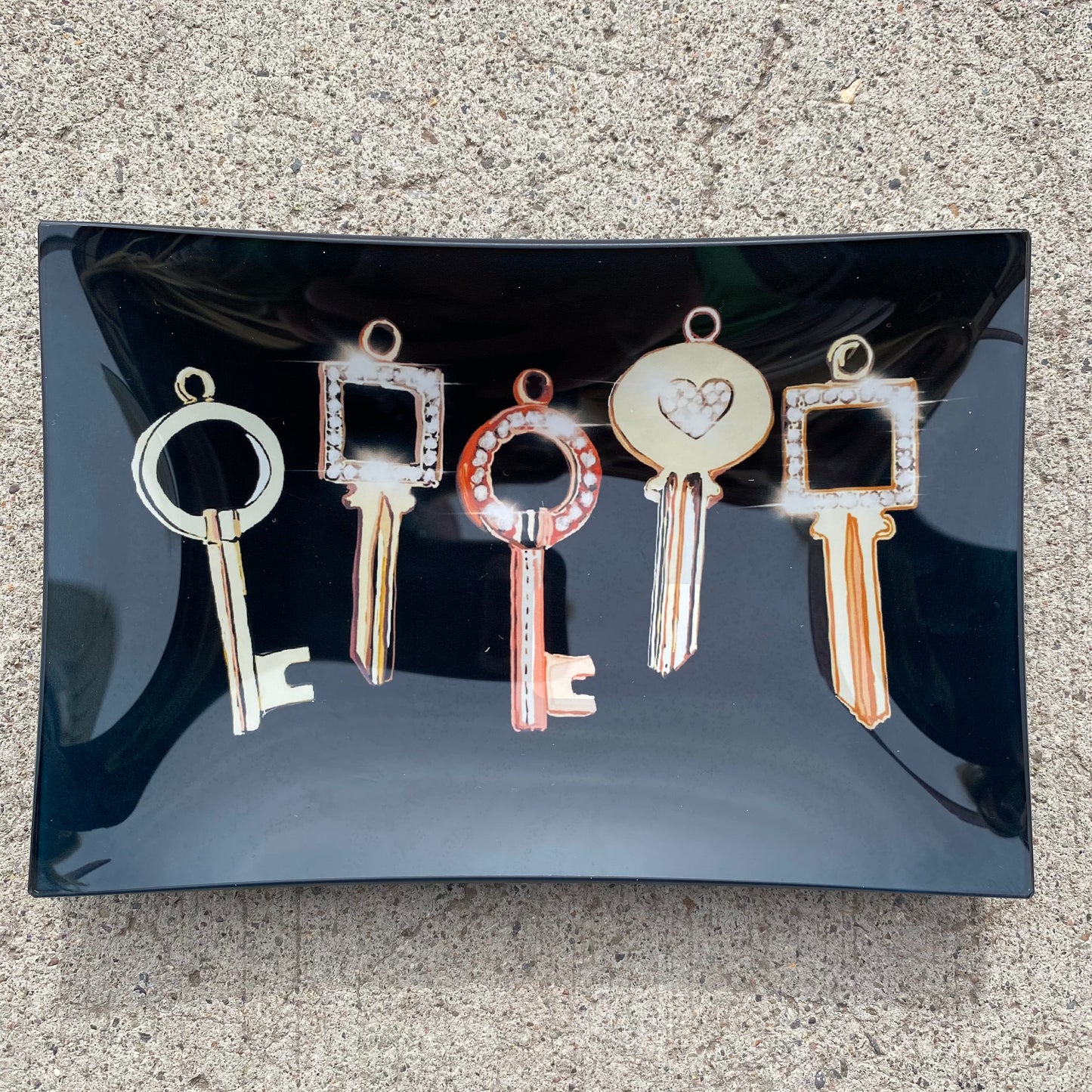 Lisa Bayer Rectangular Trinket Trays