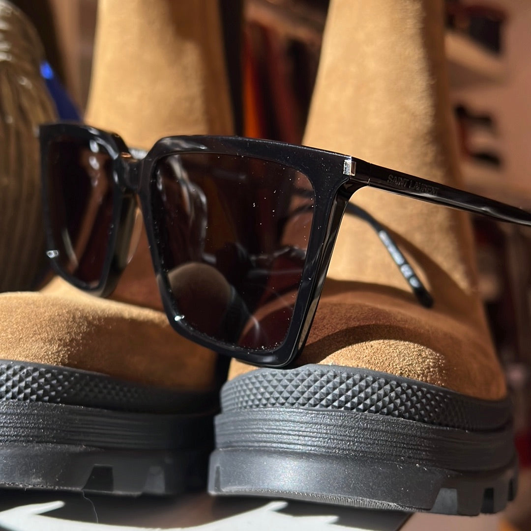 YSL Trapezoid Sunglasses