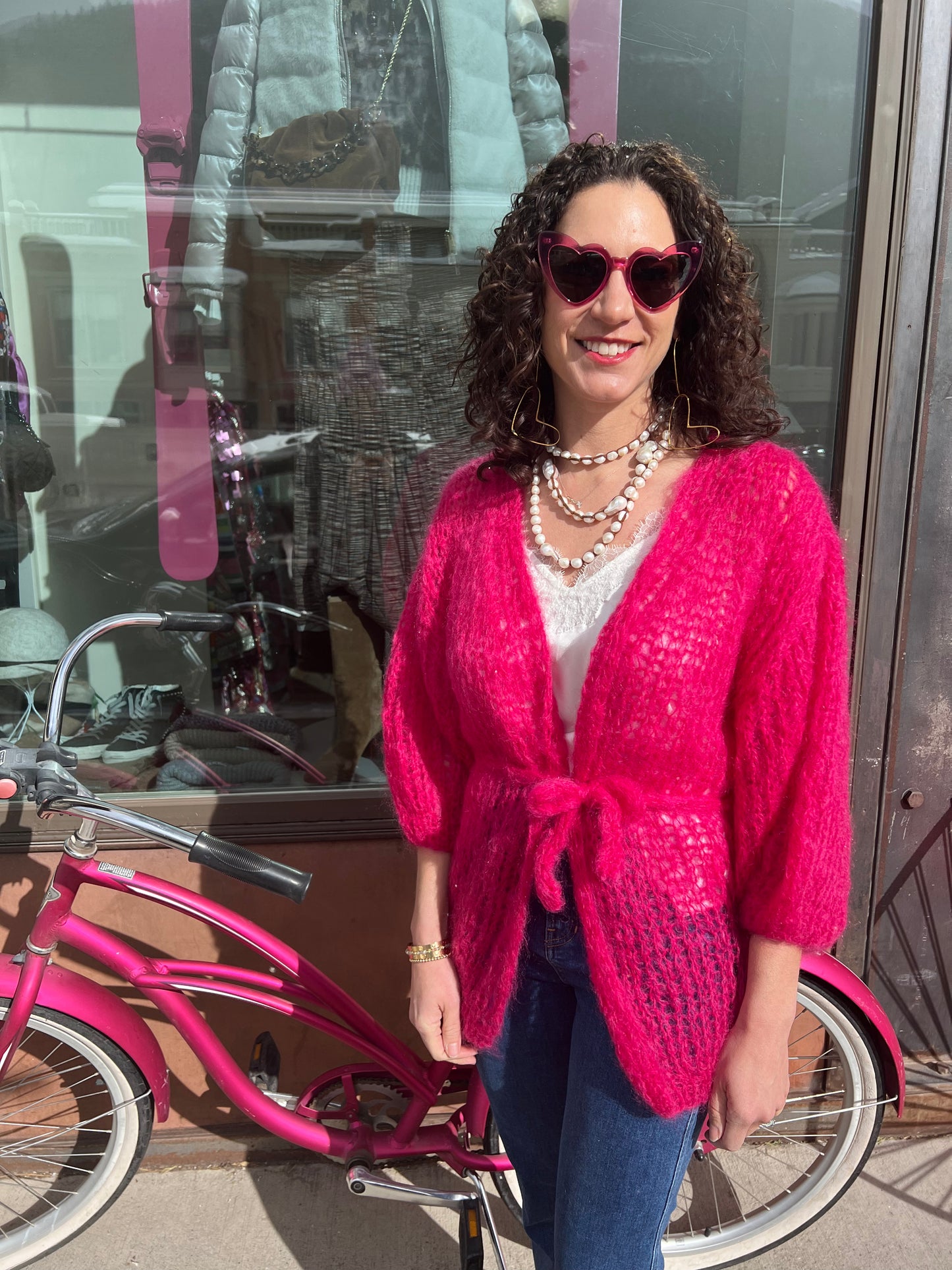 Maiami Mohair Oversized Cardigan