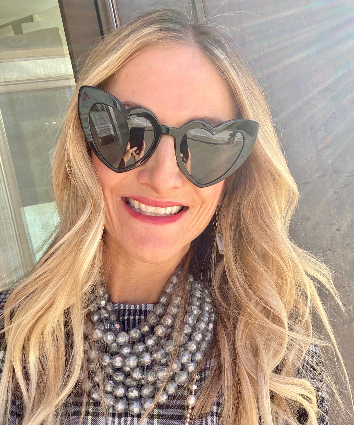 YSL Heart Sunglasses