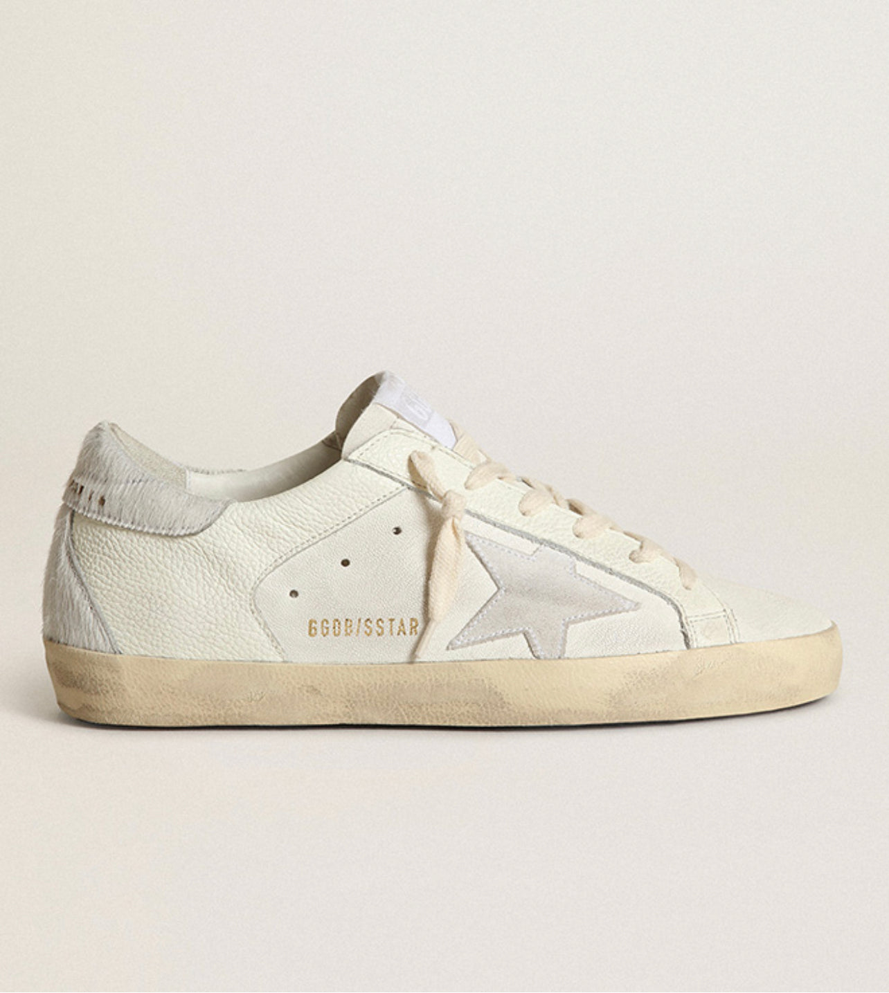 GG Super-Star White Heel + Star