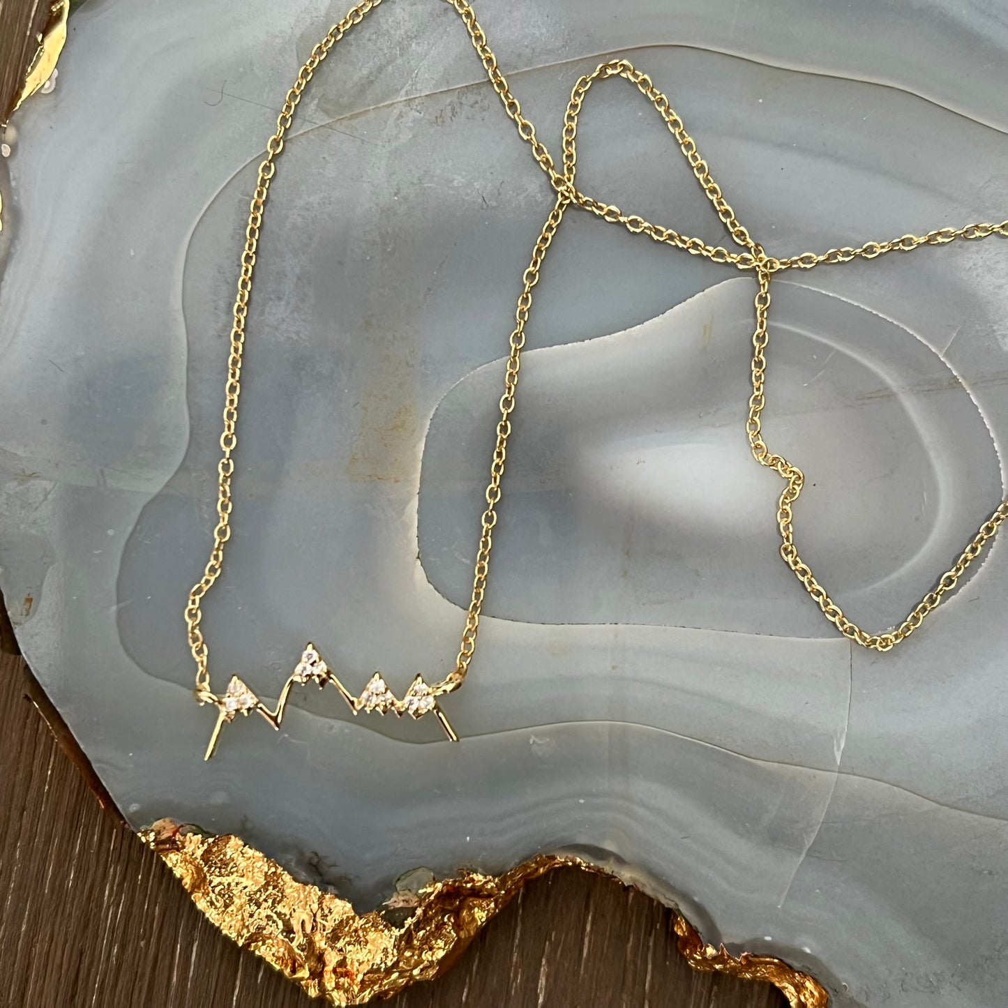Ashley Schenkein Mountain Necklace