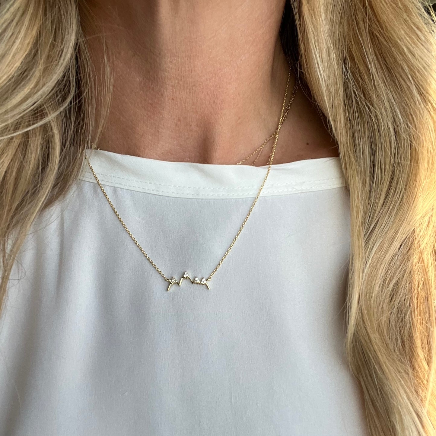 Ashley Schenkein Mountain Necklace