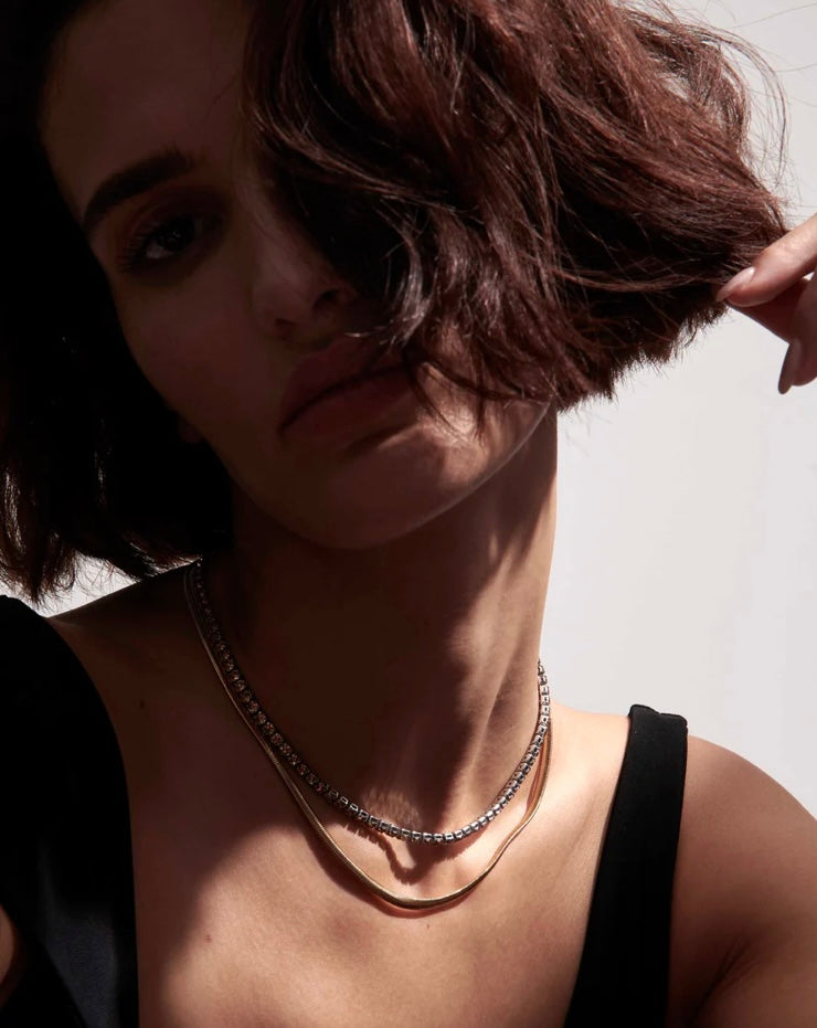 Demarson Blake Tennis Necklace