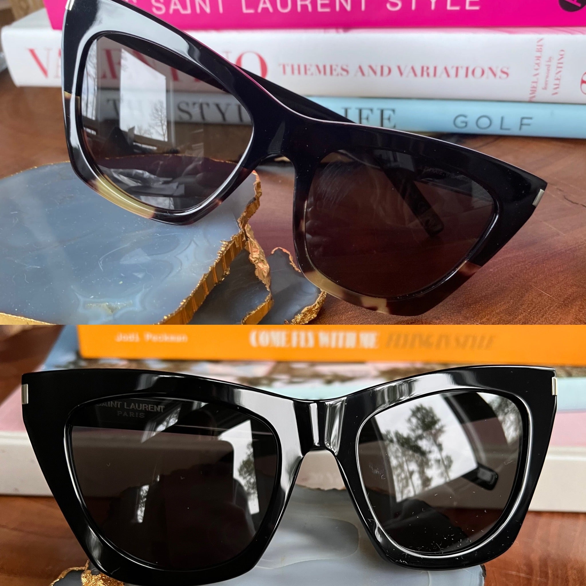 YSL Oversized Square Sunglasses – Two Skirts