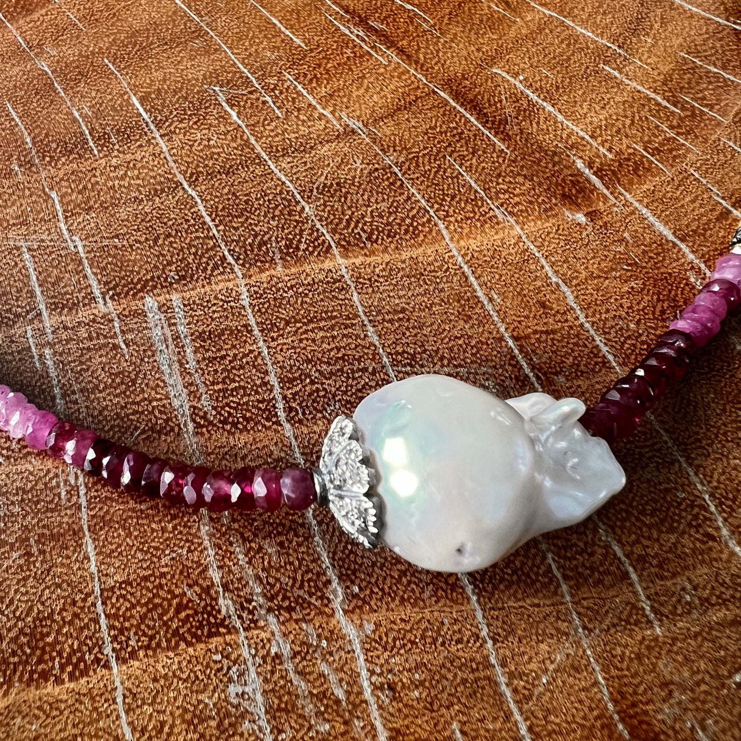 Joie DiGiovanni Pearl Gem Necklaces