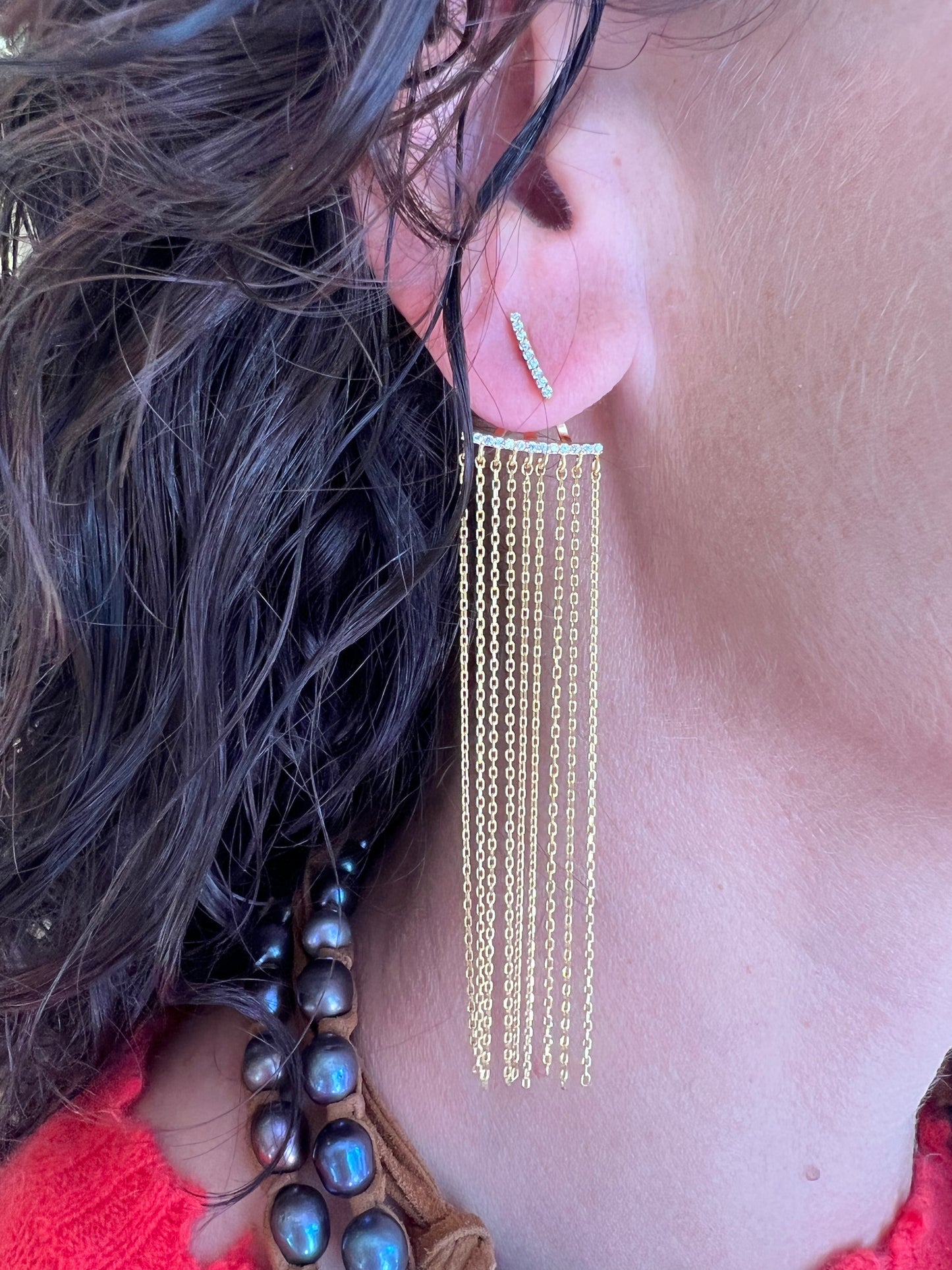 Maisonirem Star Rainfall Earrings