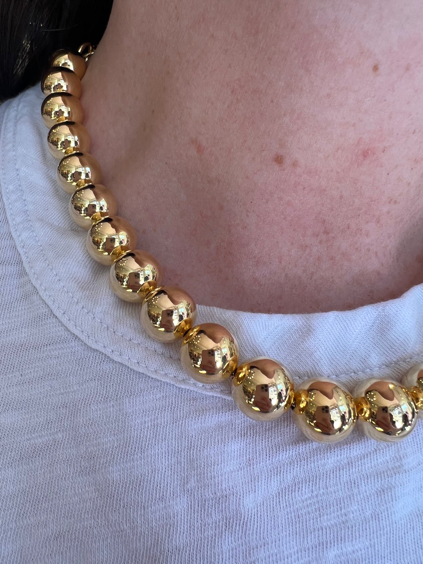 Maisonirem Gold Balls Necklace