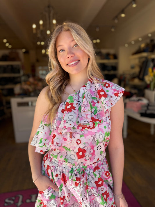 Essentiel Floral Assym Top