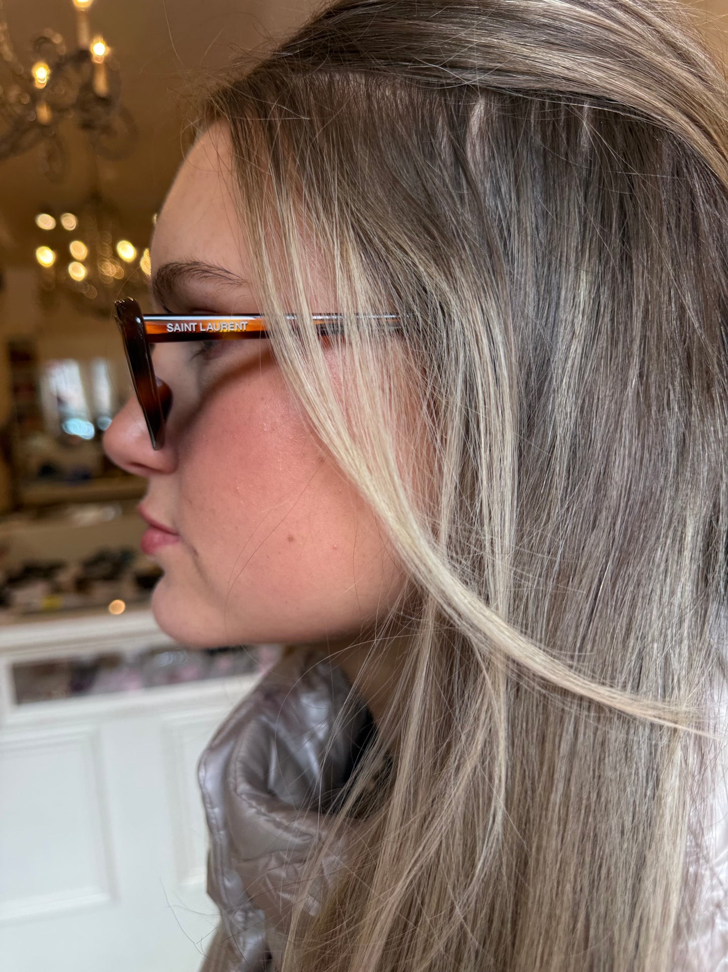 YSL Tortoise Cat Eye Sunglasses