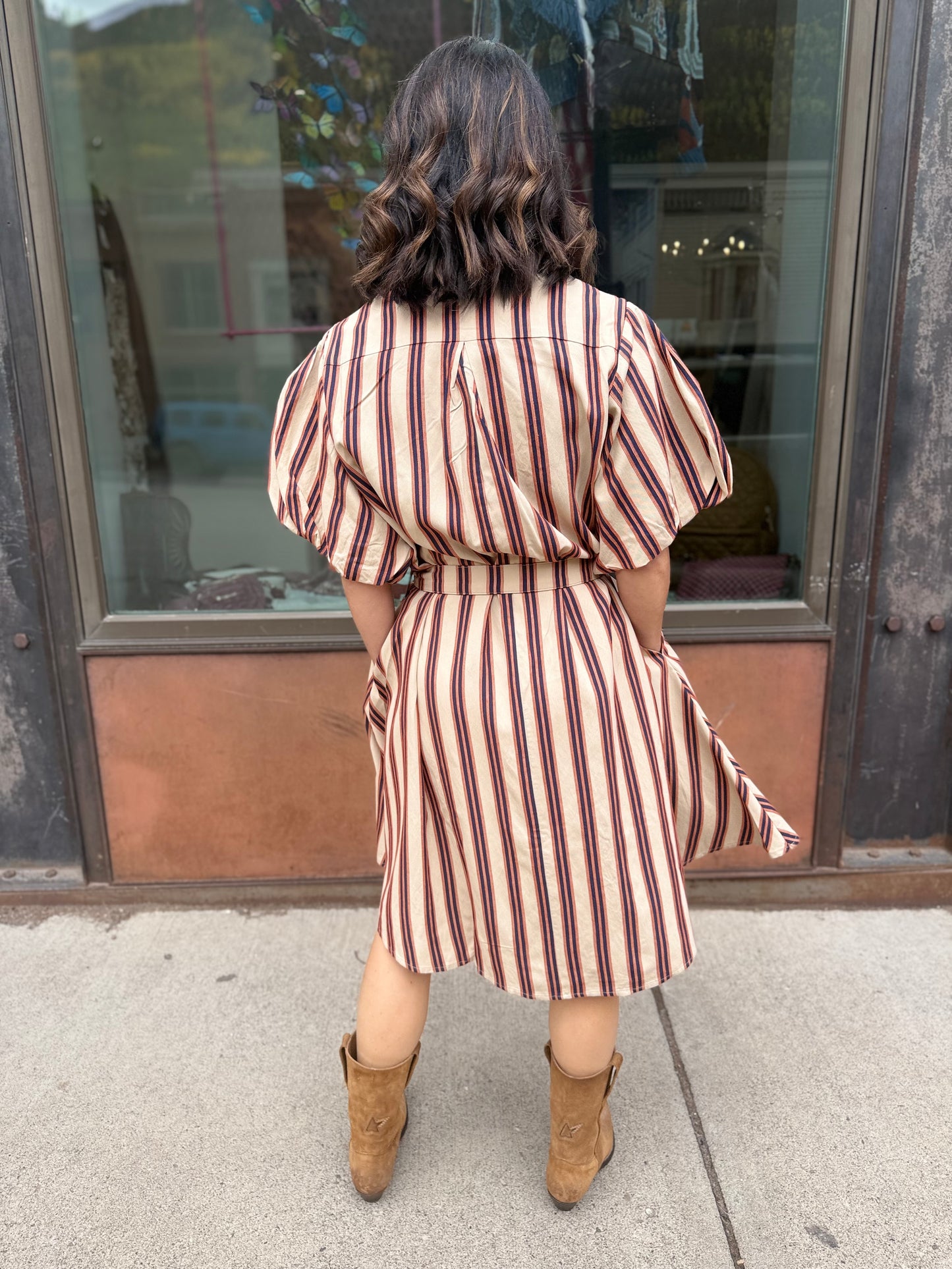Hannes Stripe Dress