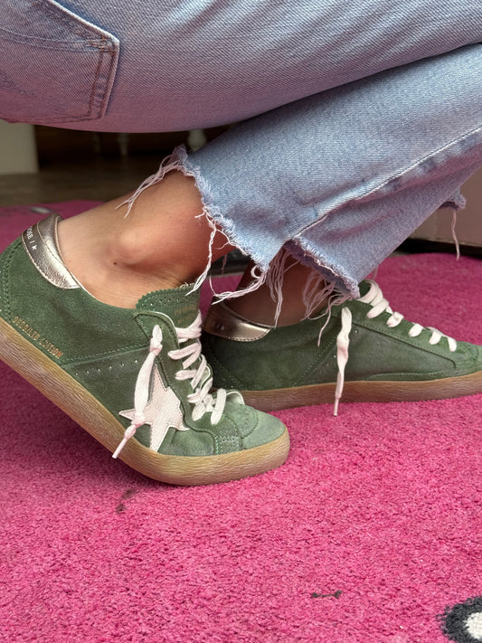 Golden Goose Green Superstar