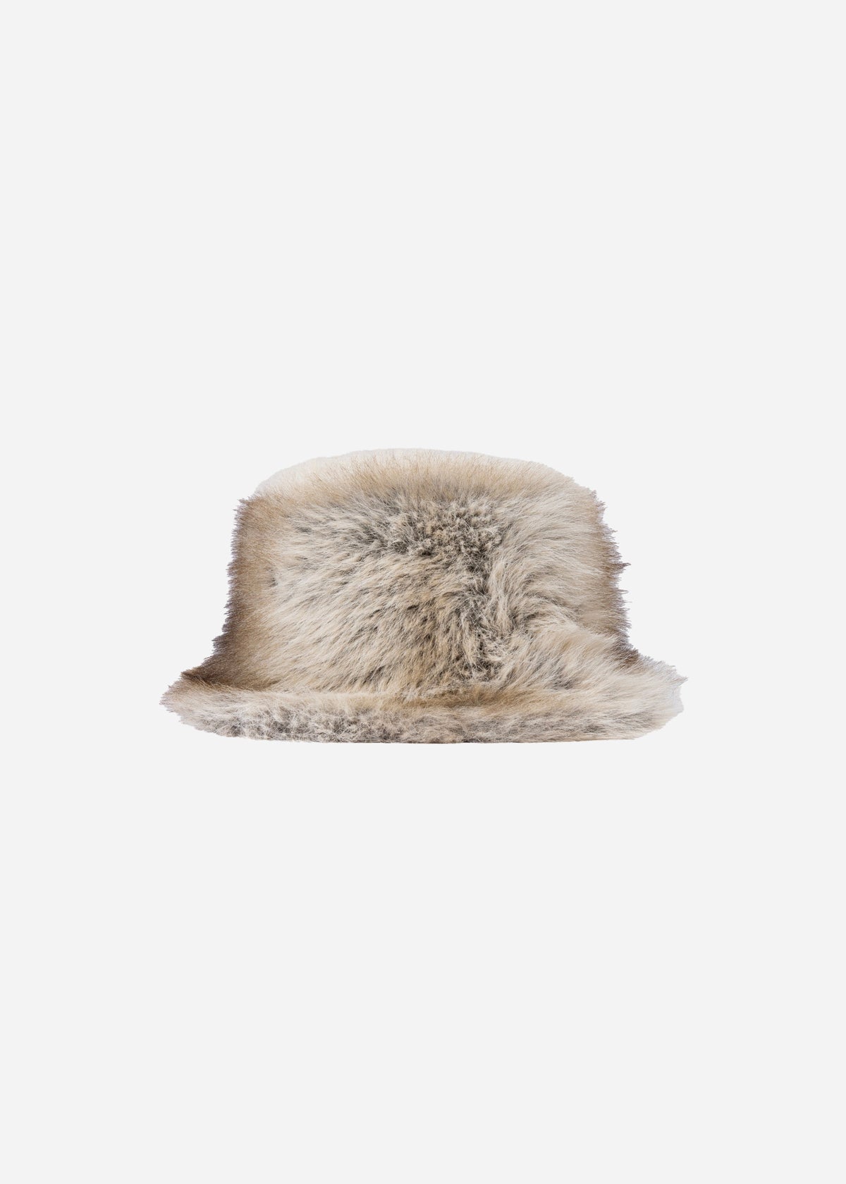 Studio AR Beau Faux Fox Hat in Light Fox