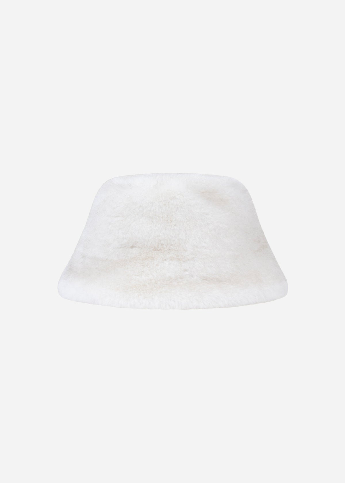 Studio AR Beau Faux Fur Hat in Ecru