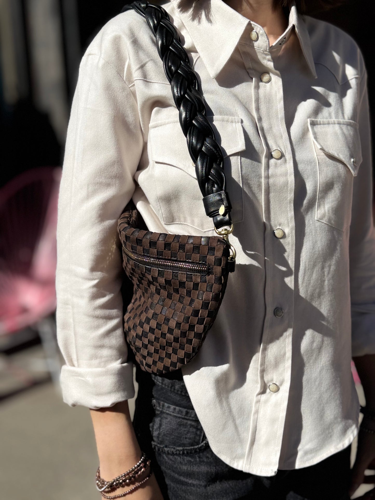 Clare V Shortie Strap