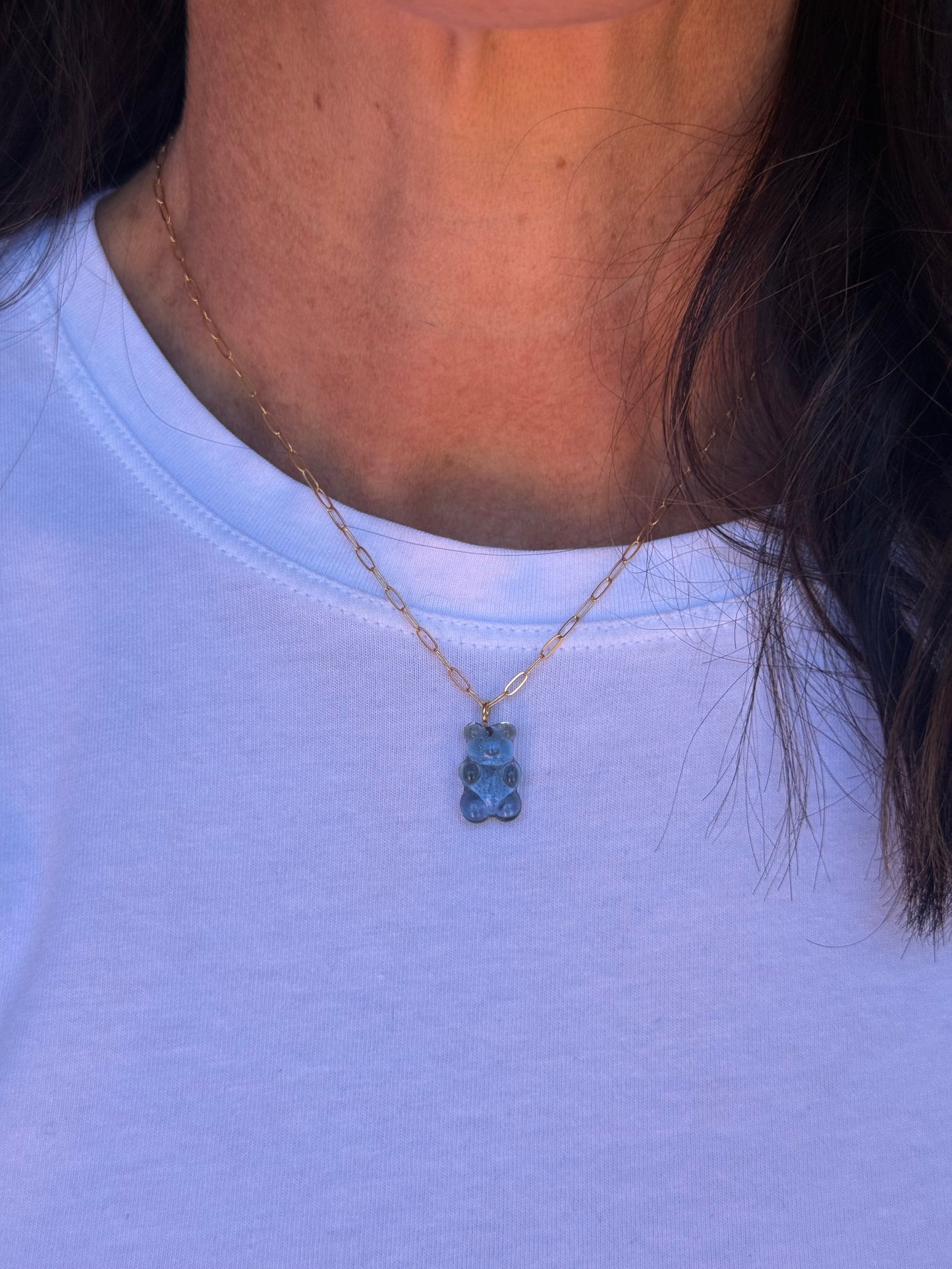 Ruby & Violet Gummy Bear Necklace