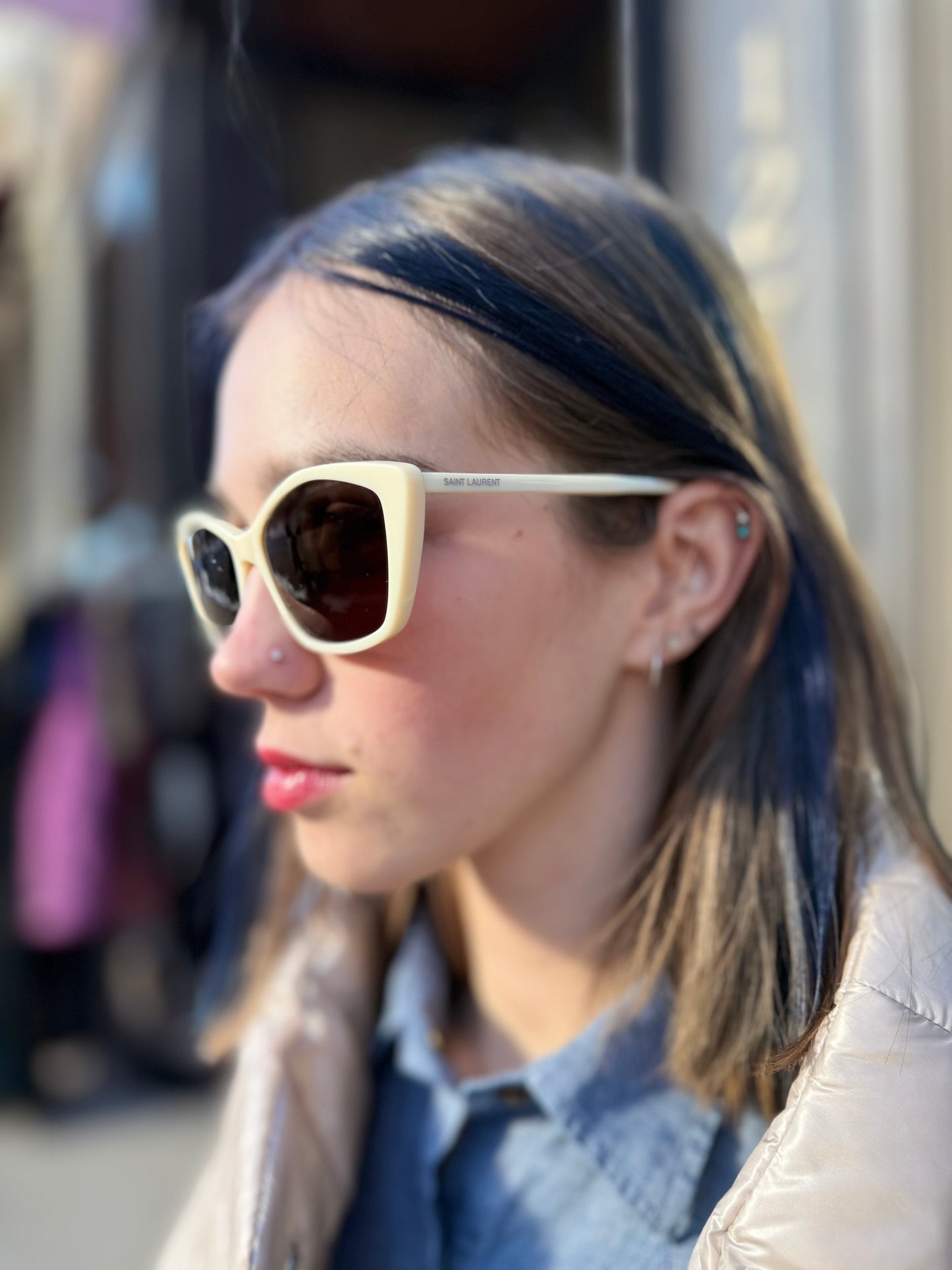 YSL Ivory Cat Eye