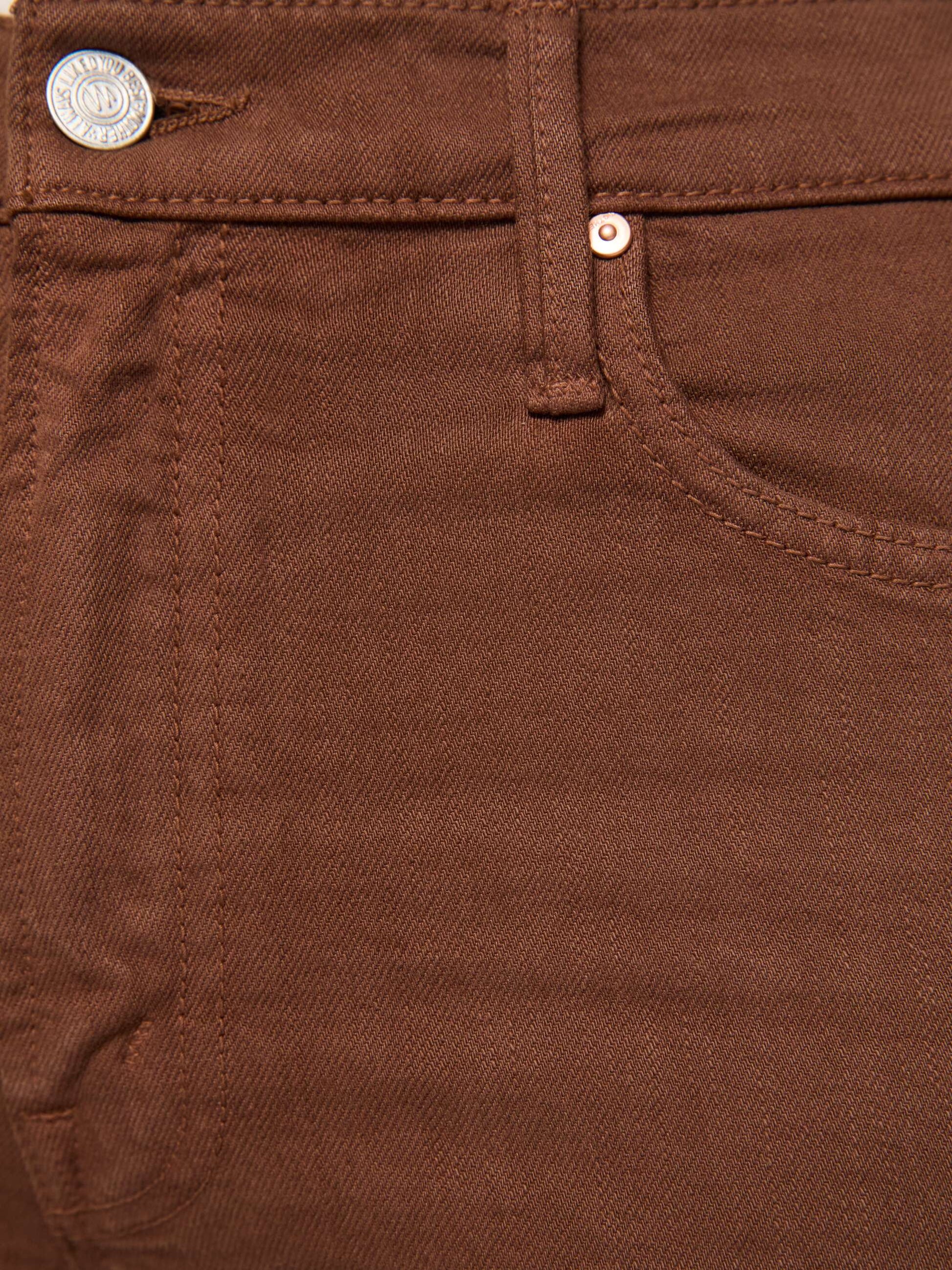 Mother Kick It in Bison, fabric detail