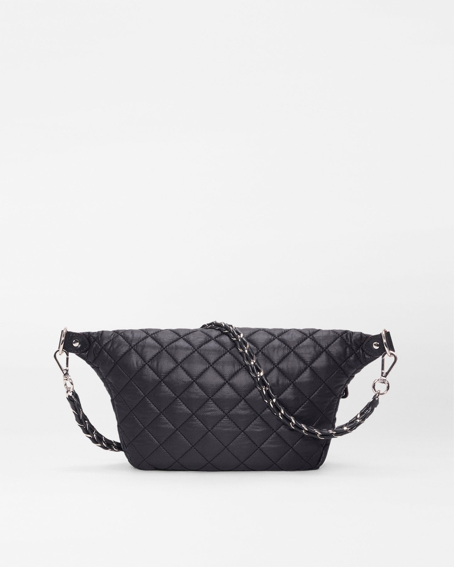MZ Wallace Small Crosby Crossbody Sling in Black, alternate view