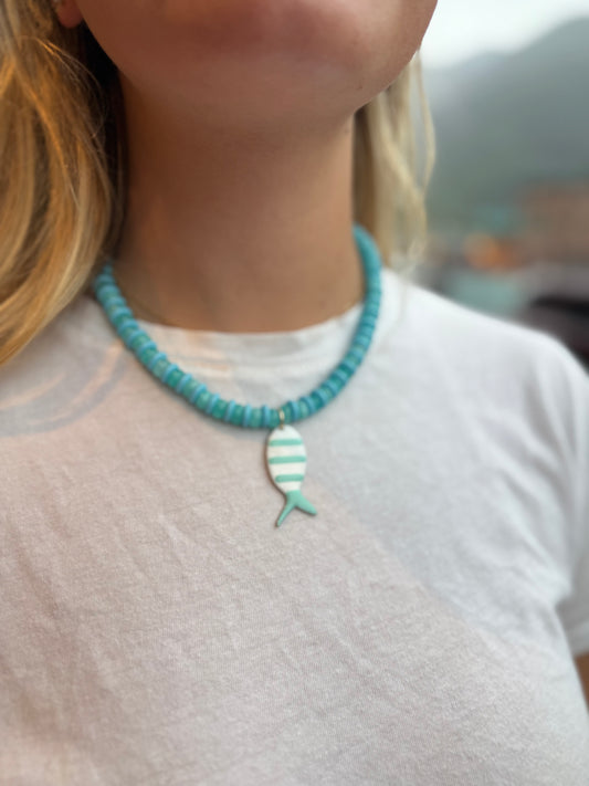 Cristina V Fish Necklace