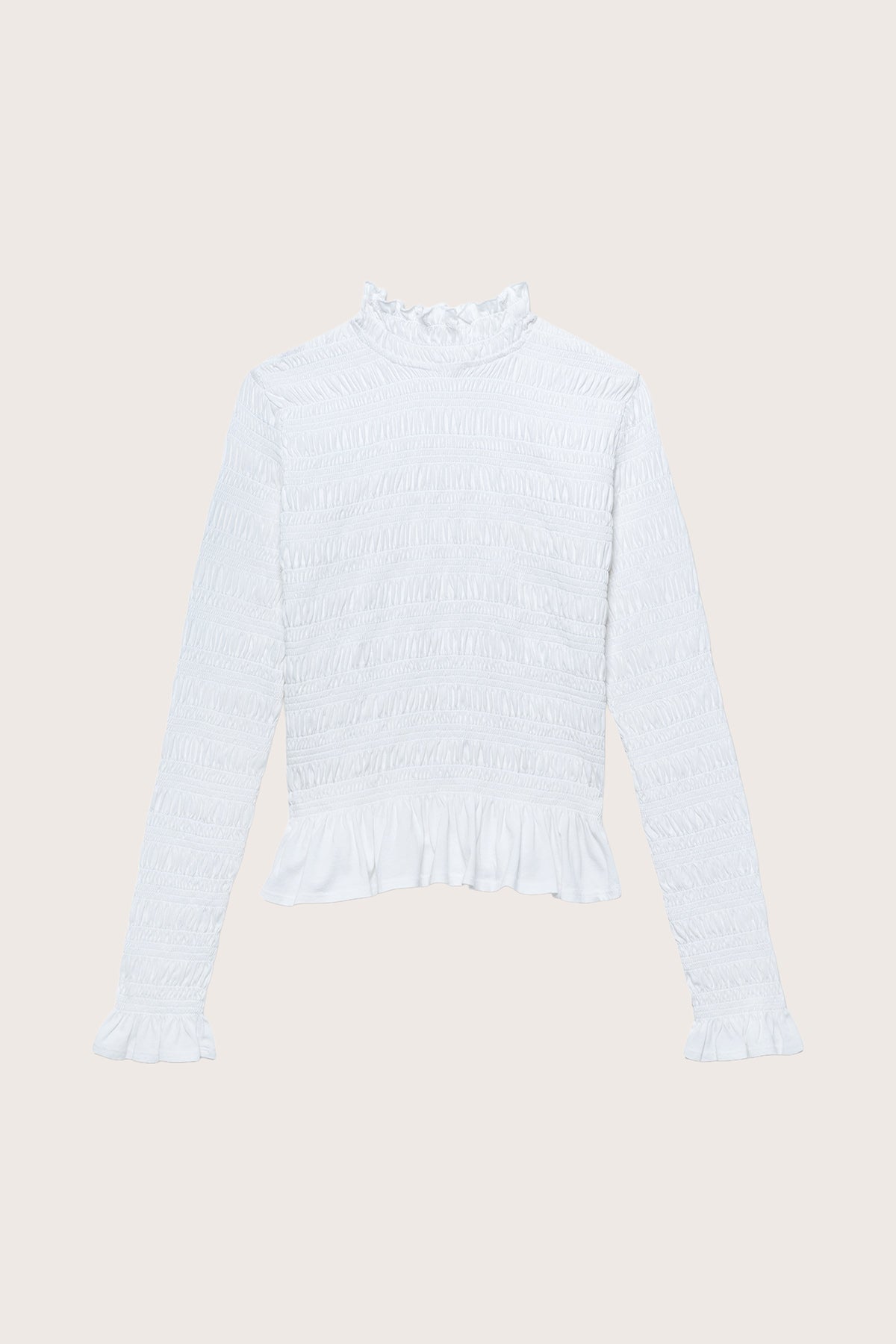 Merlette Kantor Top in White, front view