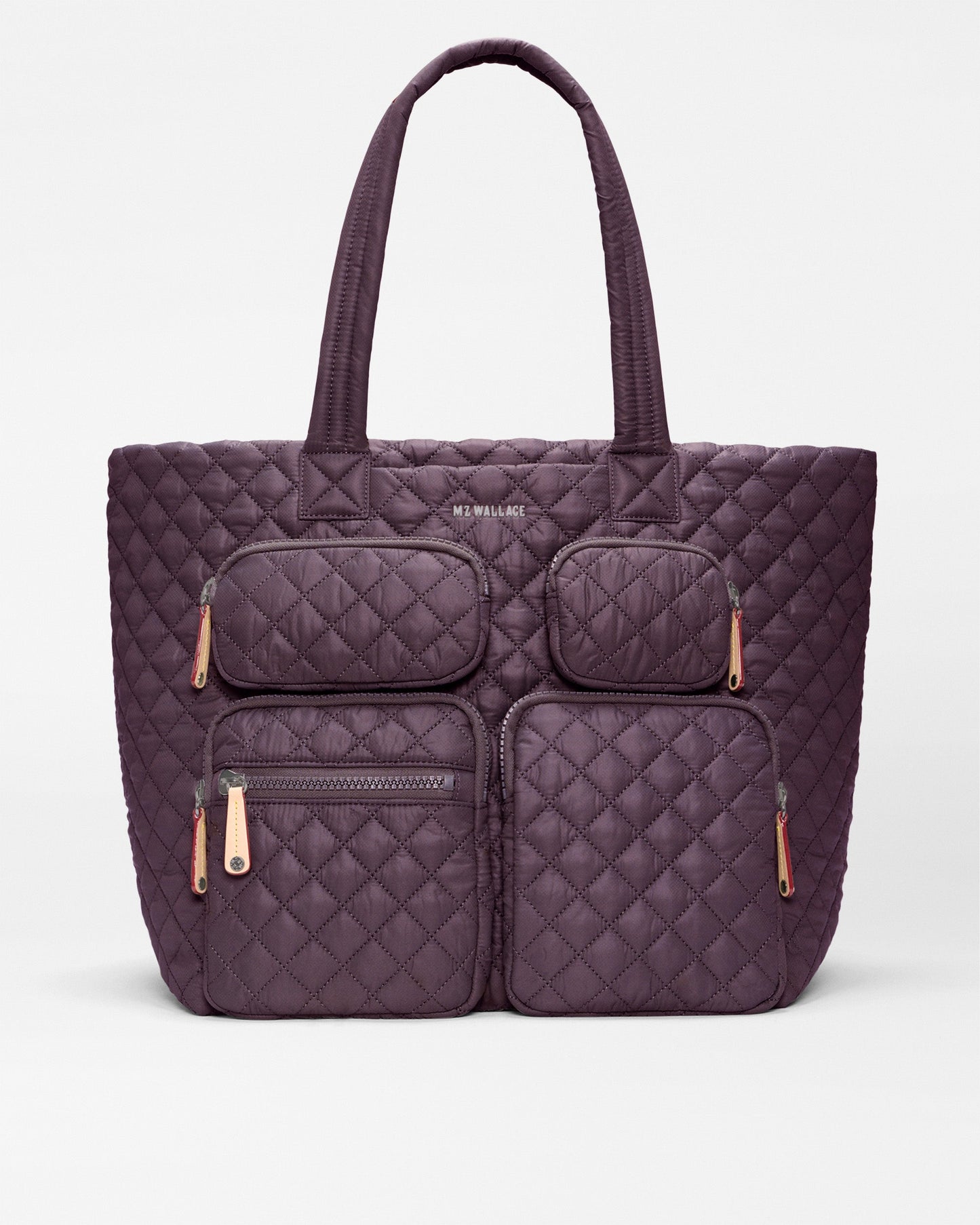 MZ Large Metro Travel Tote III in Raisin, front view